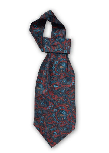 Cravata Ascot barbati paisley